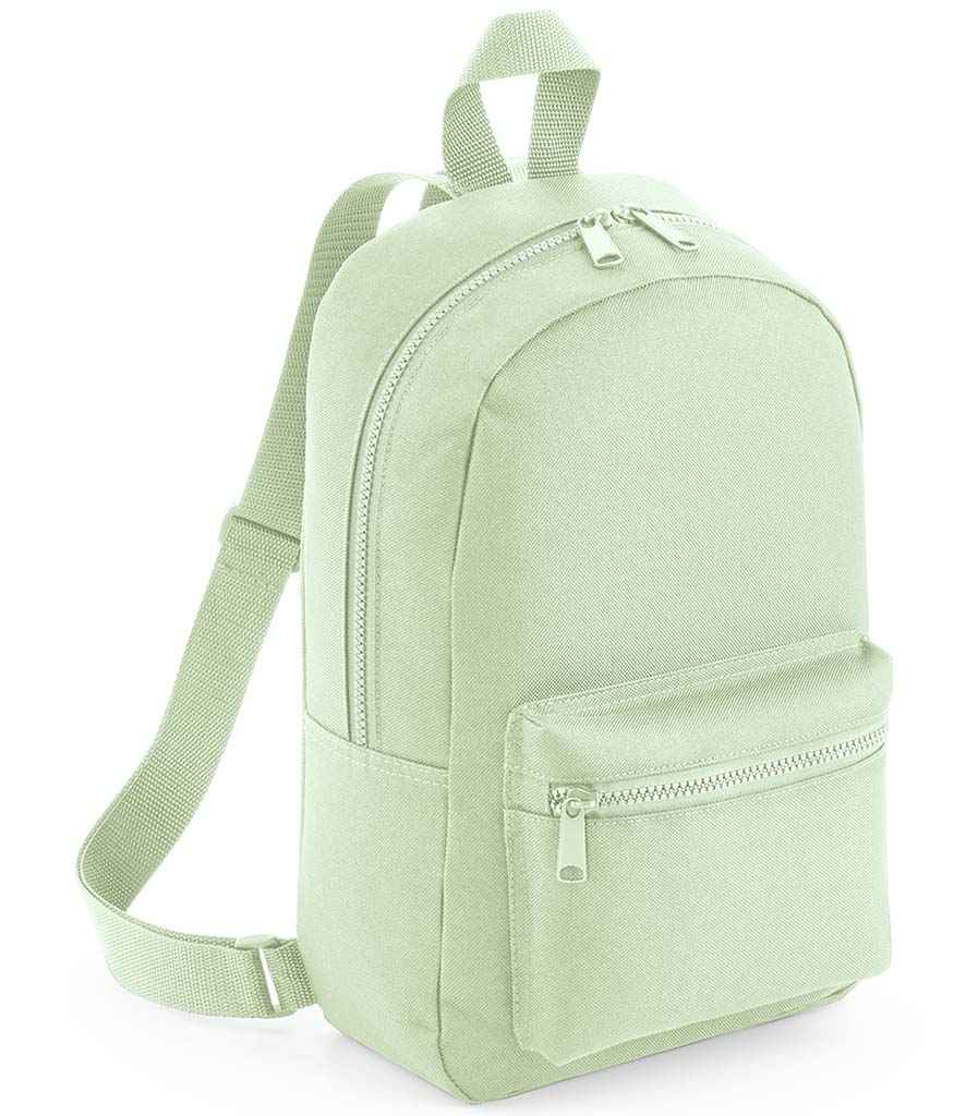 BagBase Mini Backpack Ffasiwn Hanfodol