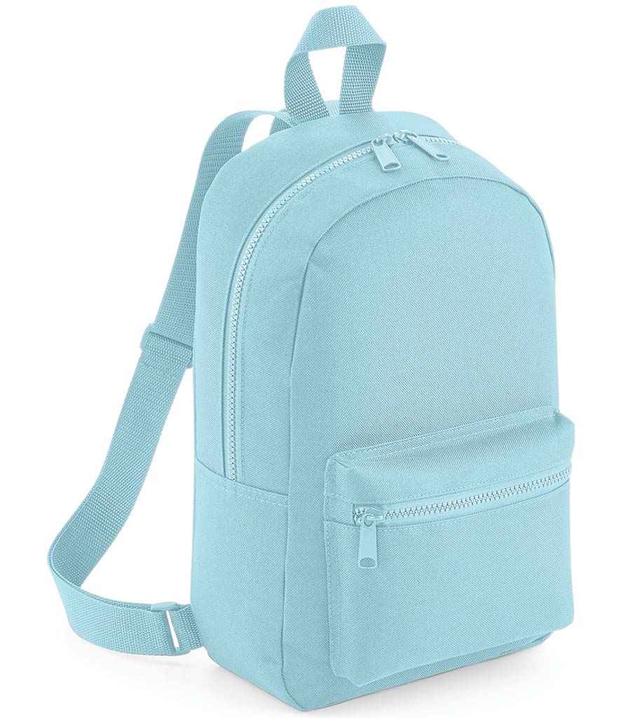 BagBase Mini Backpack Ffasiwn Hanfodol