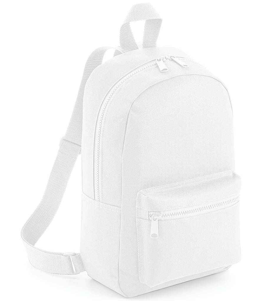 BagBase Mini Backpack Ffasiwn Hanfodol