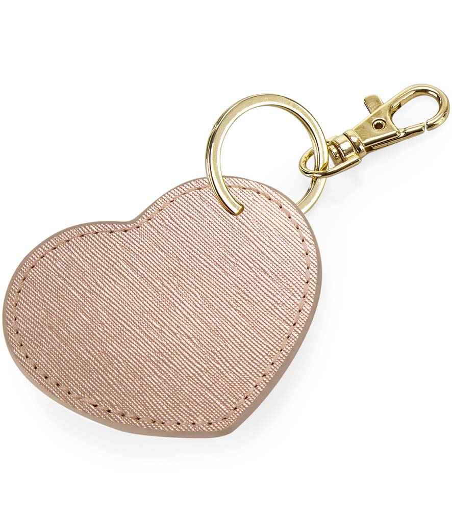 Clip Allwedd Calon Boutique BagBase