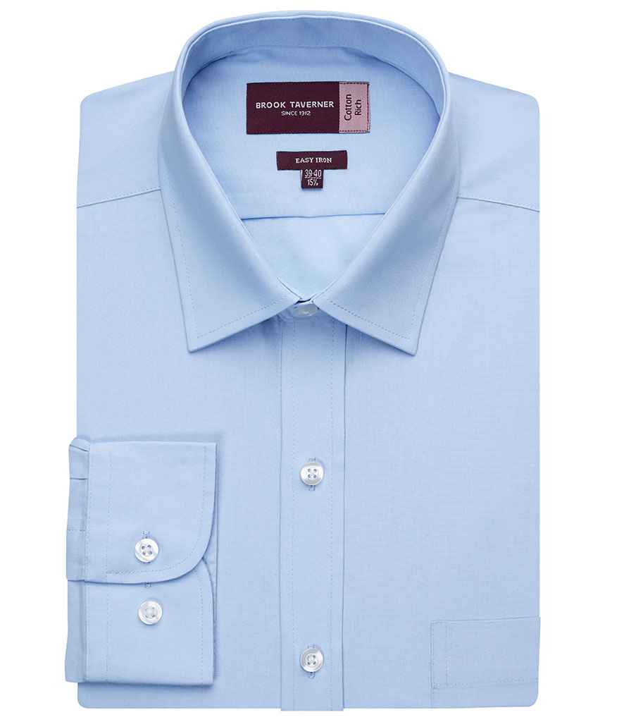 Crys Poplin Llewys Hir Brook Taverner Rapino
