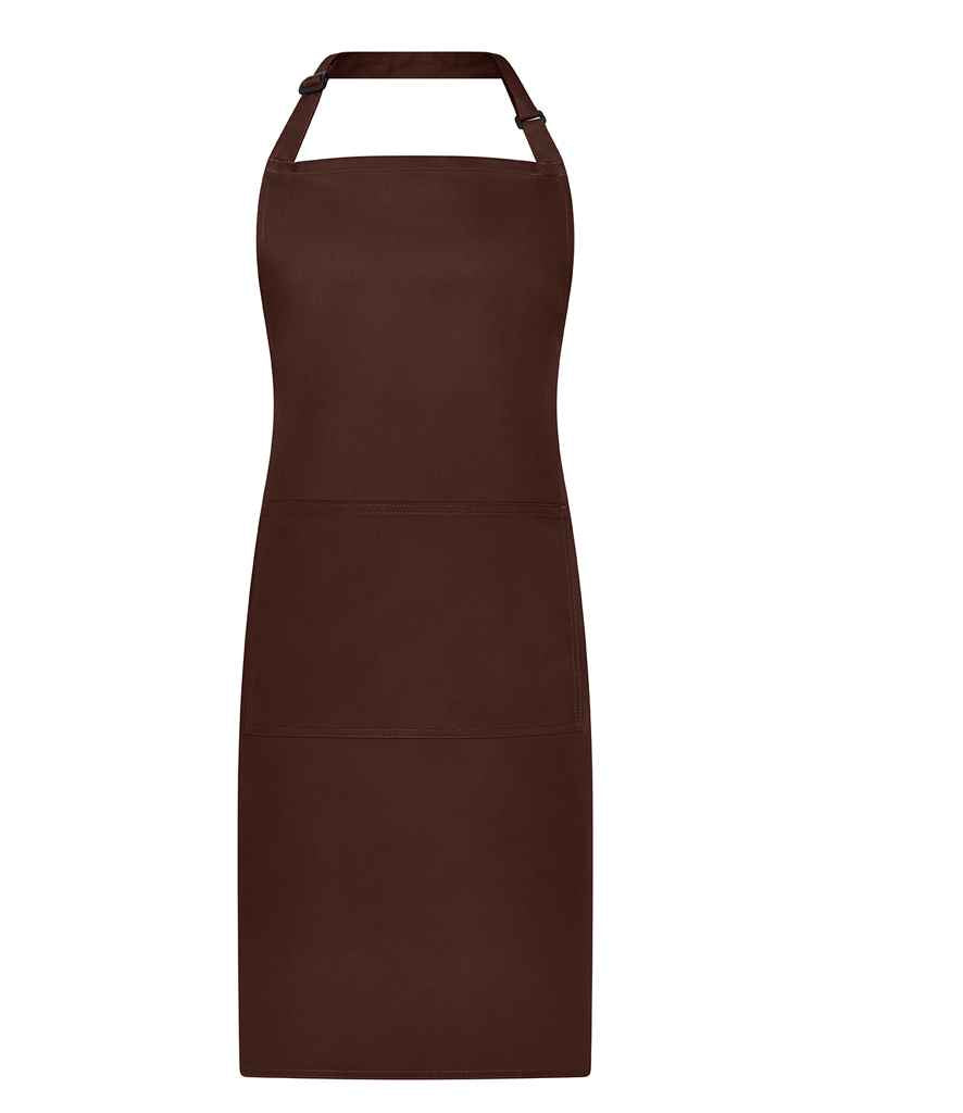 Ffedog boced Bib addasadwy Brand Lab
