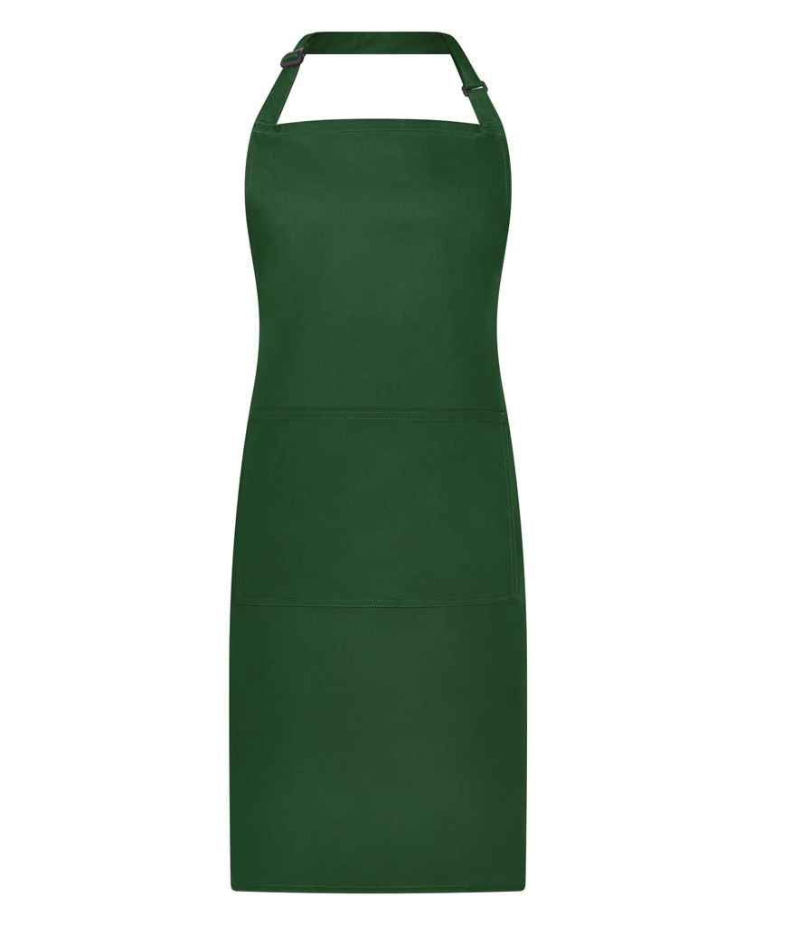 Ffedog boced Bib addasadwy Brand Lab