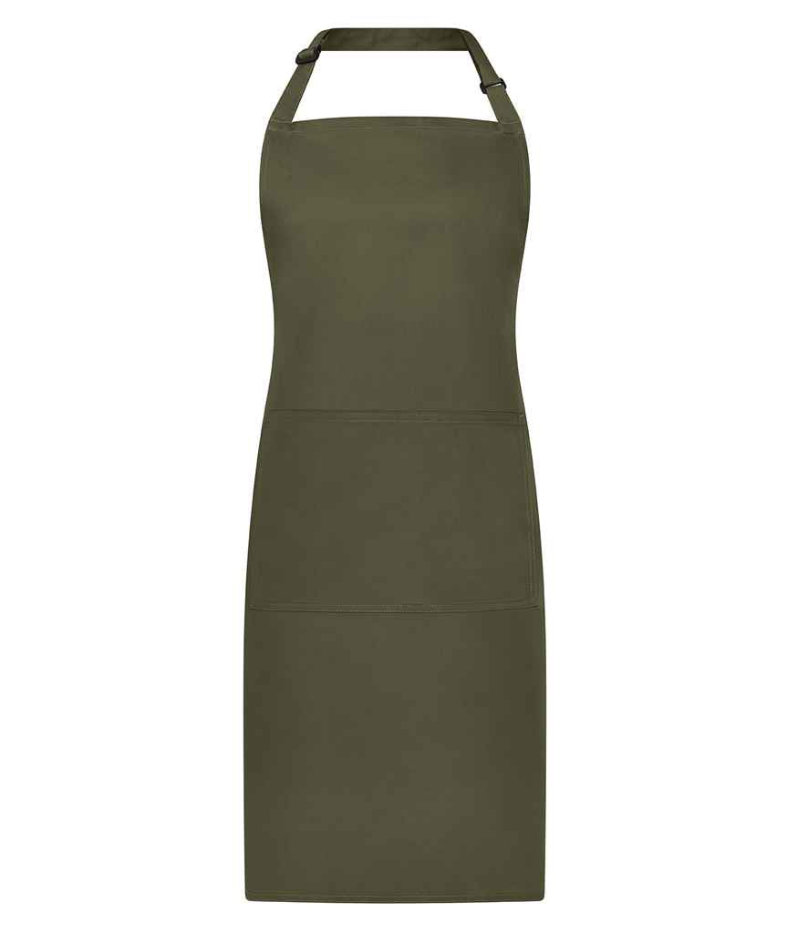 Ffedog boced Bib addasadwy Brand Lab