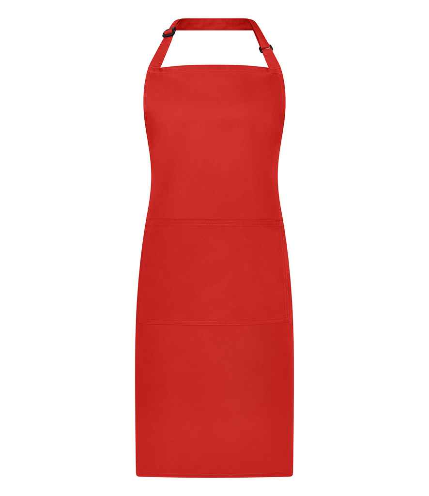 Ffedog boced Bib addasadwy Brand Lab
