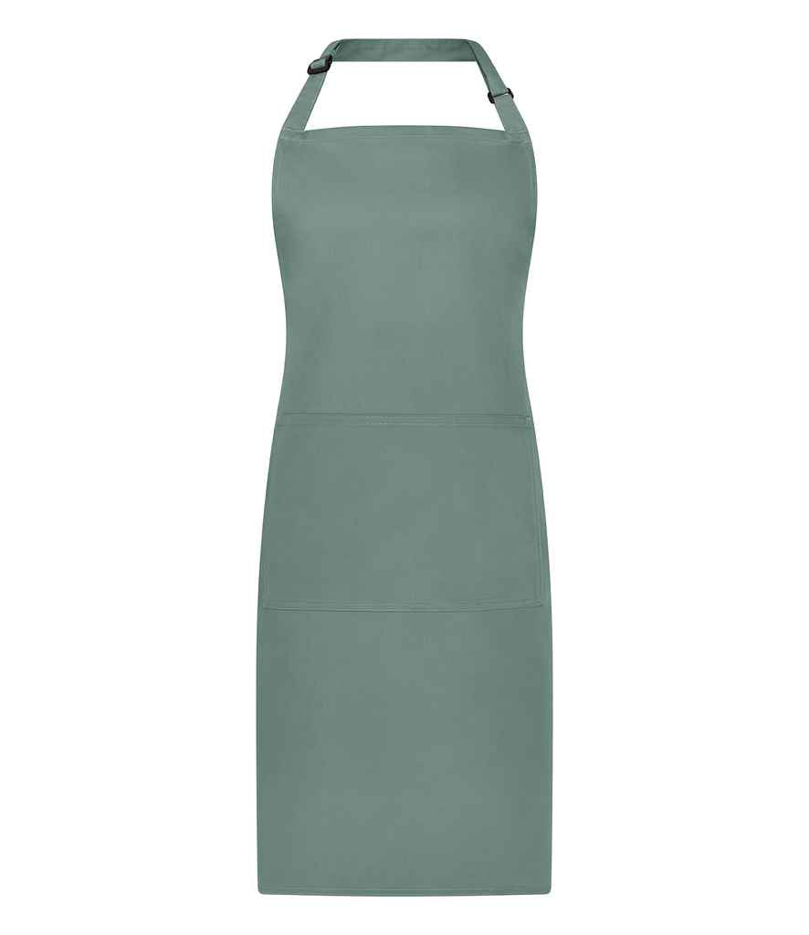 Ffedog boced Bib addasadwy Brand Lab
