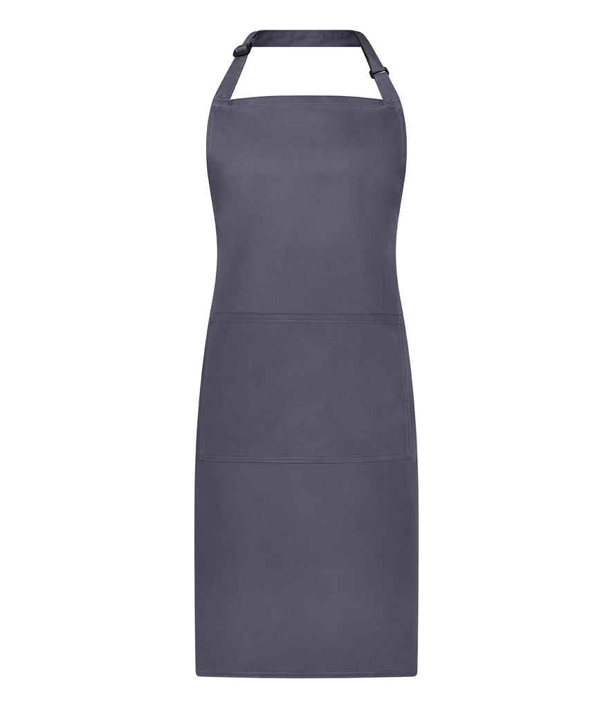 Ffedog boced Bib addasadwy Brand Lab
