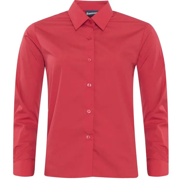 Ysgol Uwchradd Bodedern - Long Sleeve Blouse Twin Pack - Regular Fit