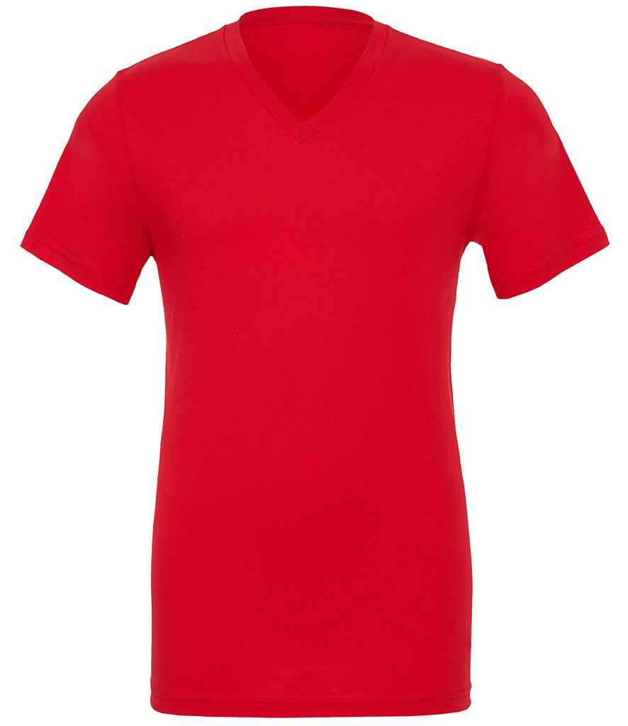 Crys T Gwddf Jersey V Cynfas