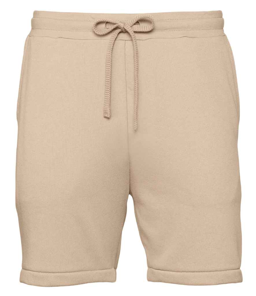 Siorts Chwys Cnu Sbwng Unisex Cynfas