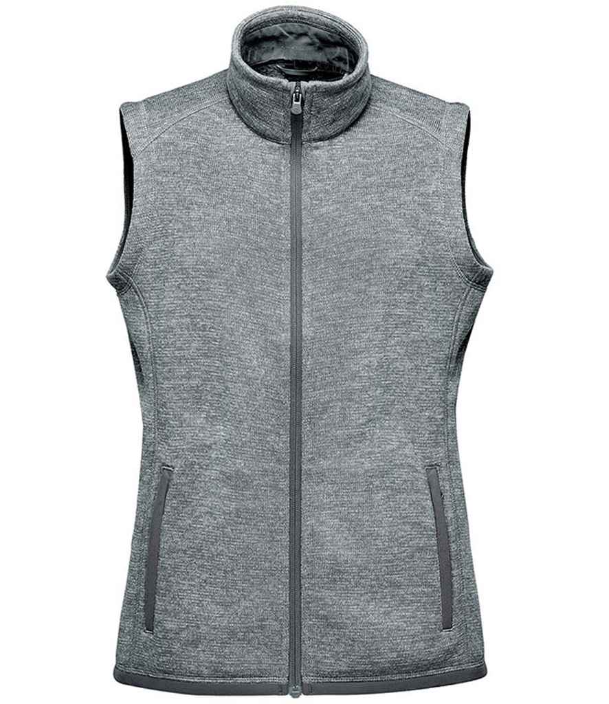 Merched Stormtech Avalante Zip Llawn wedi'u Gwau Gilet Cnu