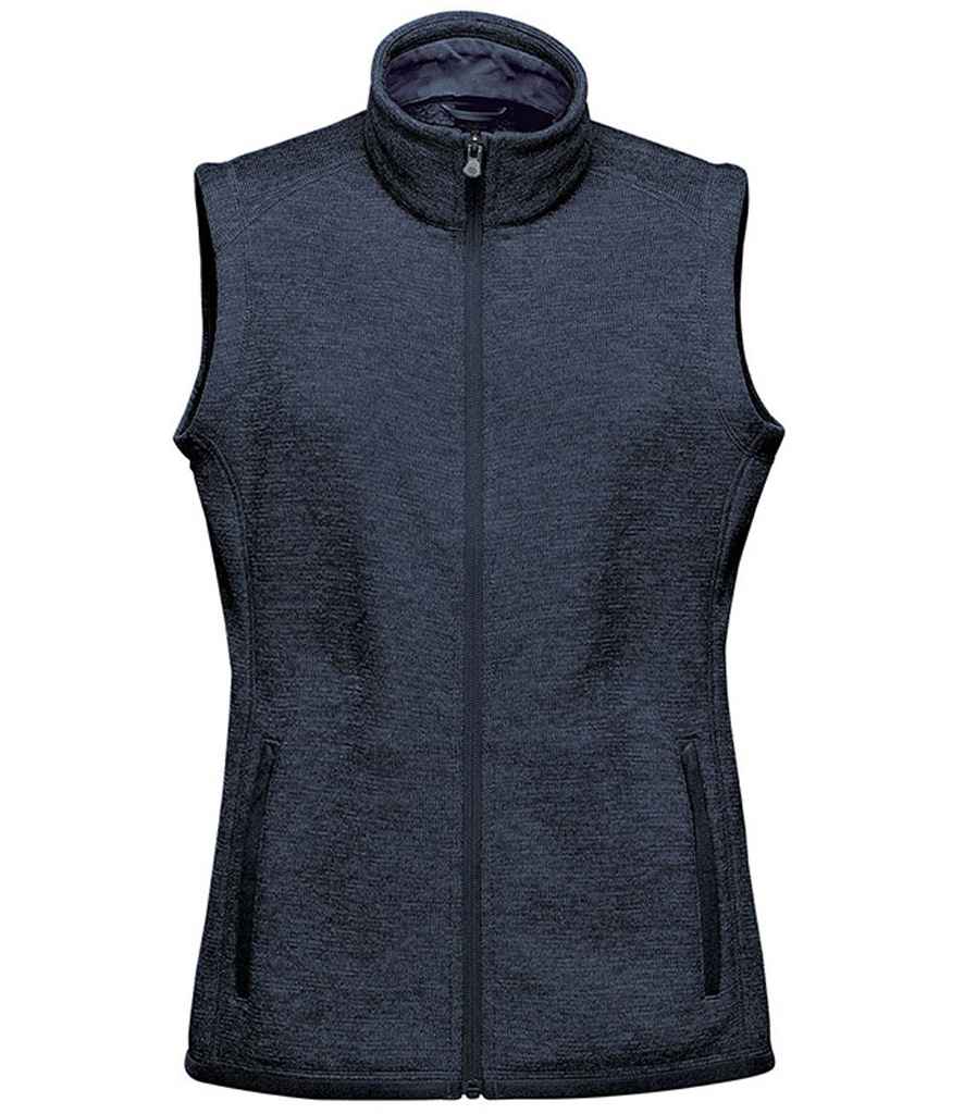 Merched Stormtech Avalante Zip Llawn wedi'u Gwau Gilet Cnu
