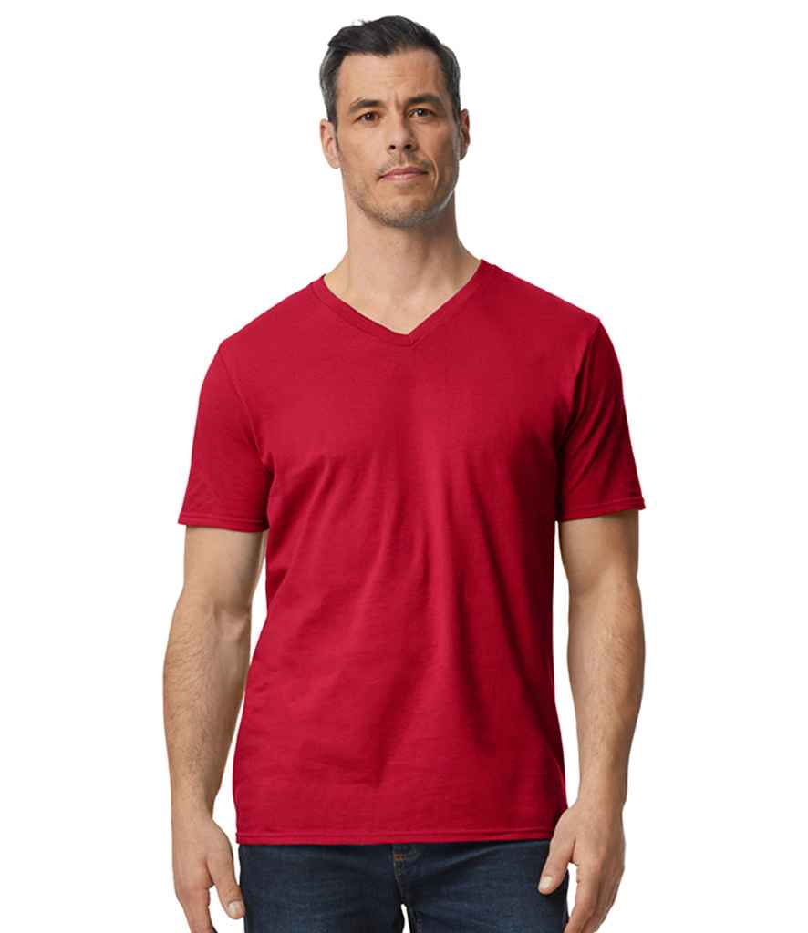 Crys T Gwddf Gildan SoftStyle® V