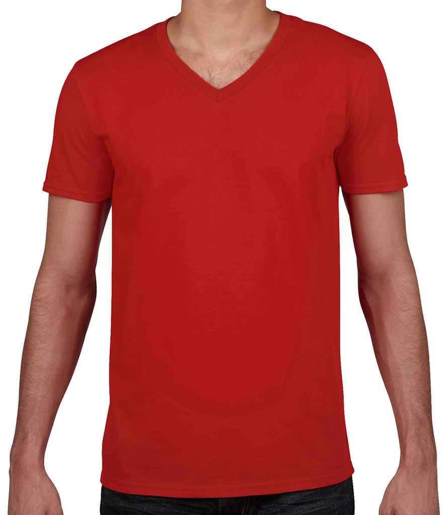 Crys T Gwddf Gildan SoftStyle® V