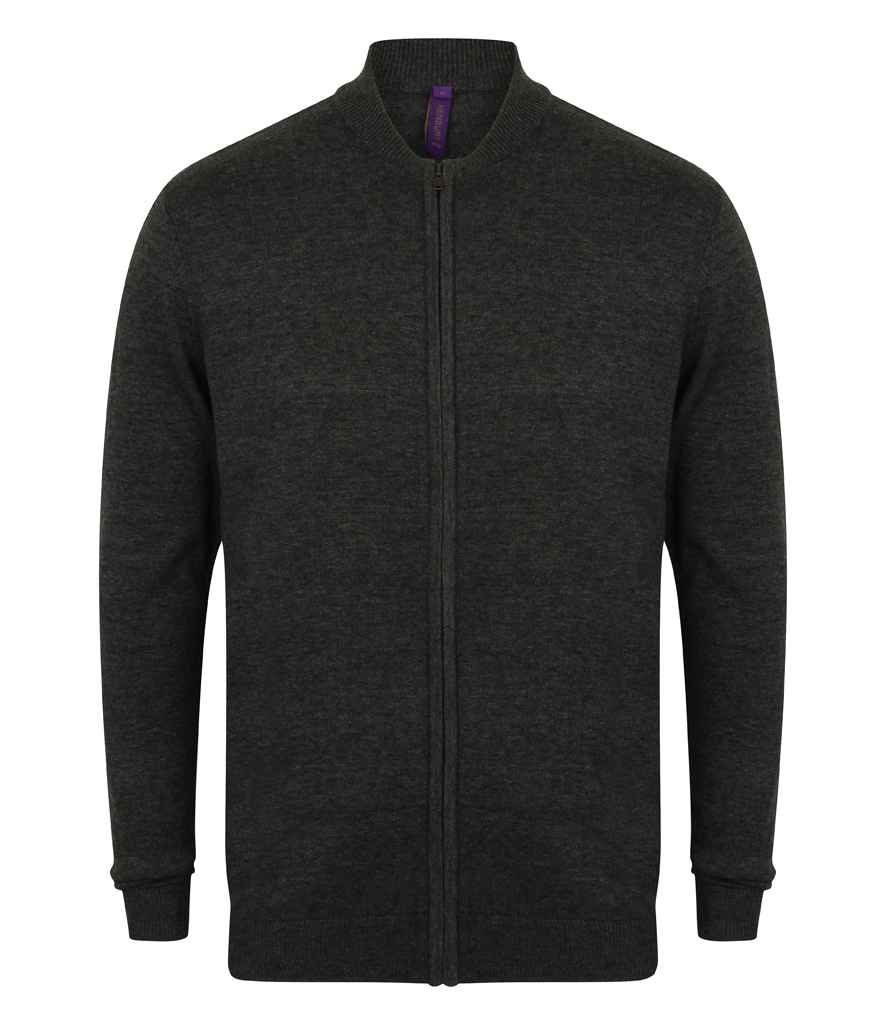 Zip Unisex Henbury Trwy Aberteifi
