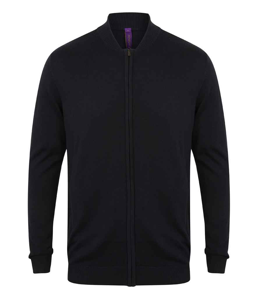 Zip Unisex Henbury Trwy Aberteifi