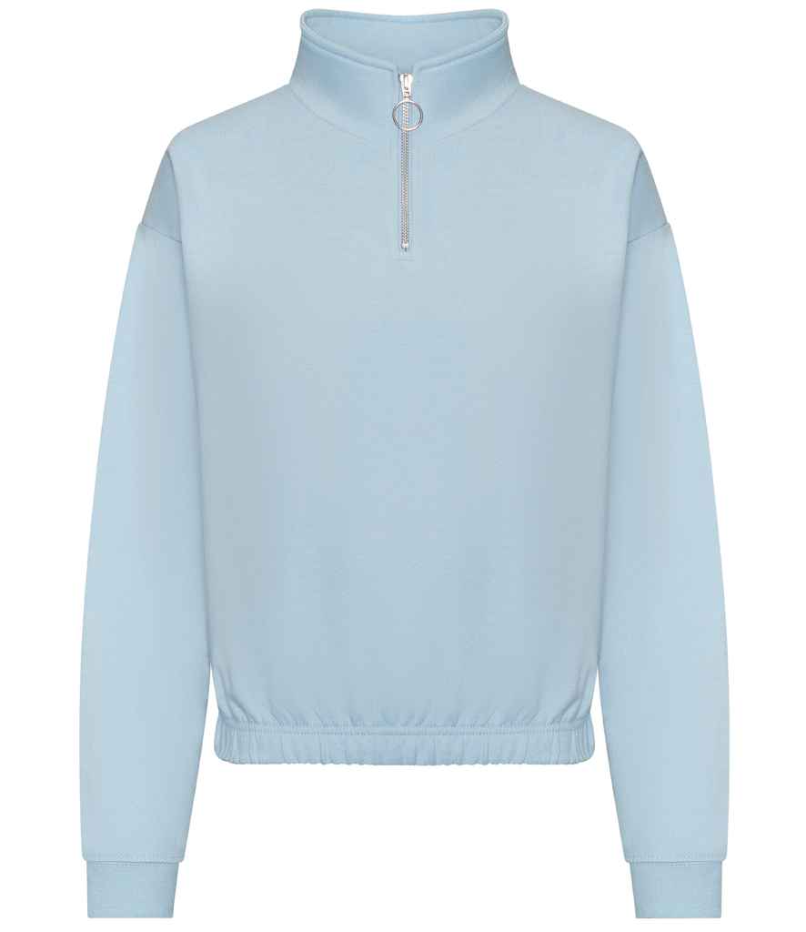 AWDis Ladies wedi Tocio 1/4 Zip Sweatshirt