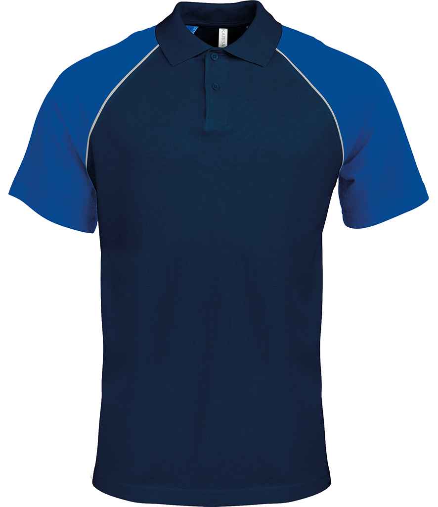 Crys Polo Cotwm Piqué Kariban Baseball