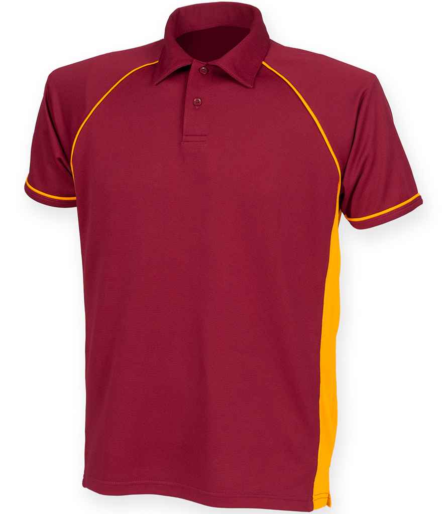 Finden + Hales Kids Performance Piped Polo Shirt