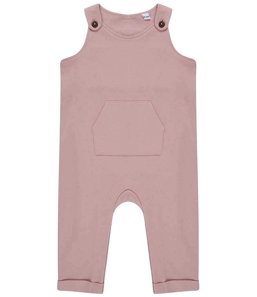 Dungaree Cotwm Organig Babanod/Plant Bach Larkwood