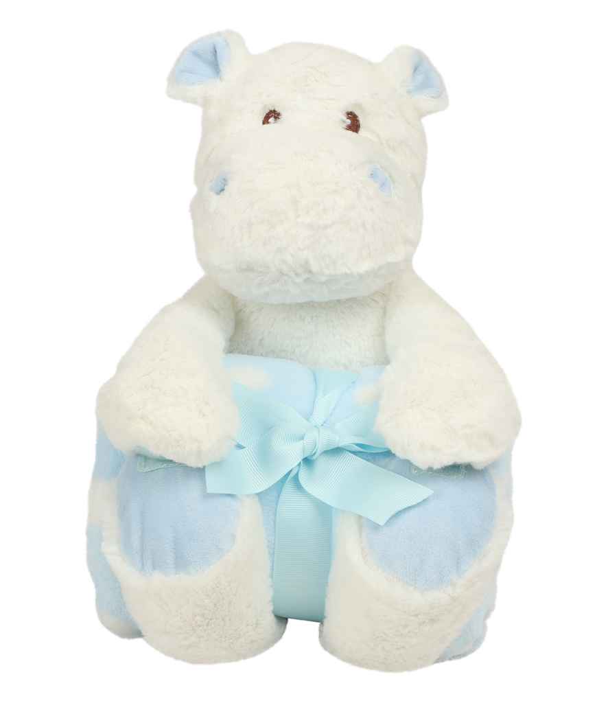 Hippo'r Mwmbwls gyda Blanced Cnu Printiedig