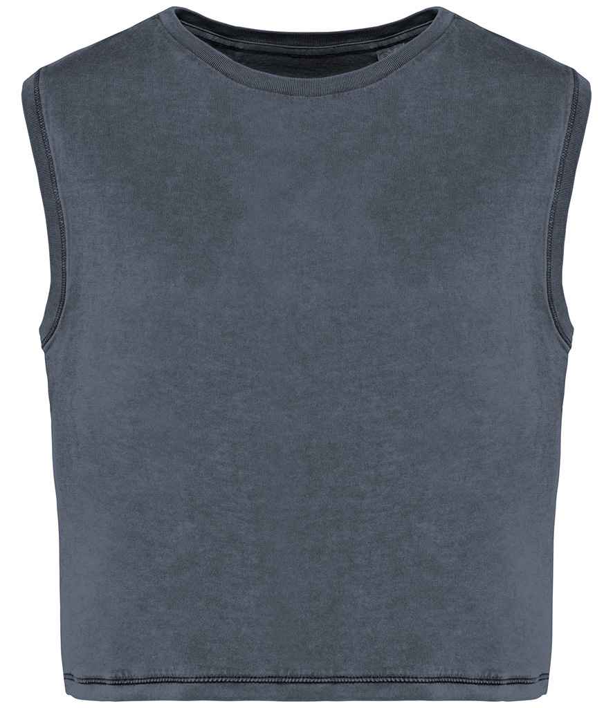 Ysbryd Brodorol Merched Cropped Tank Top
