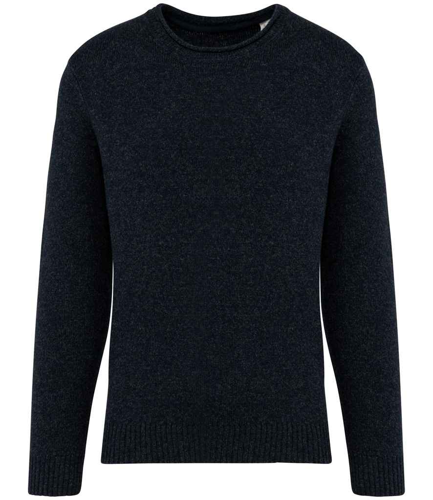 Ysbryd Brodorol Ymyl Raw Merino Siwmper Wlân