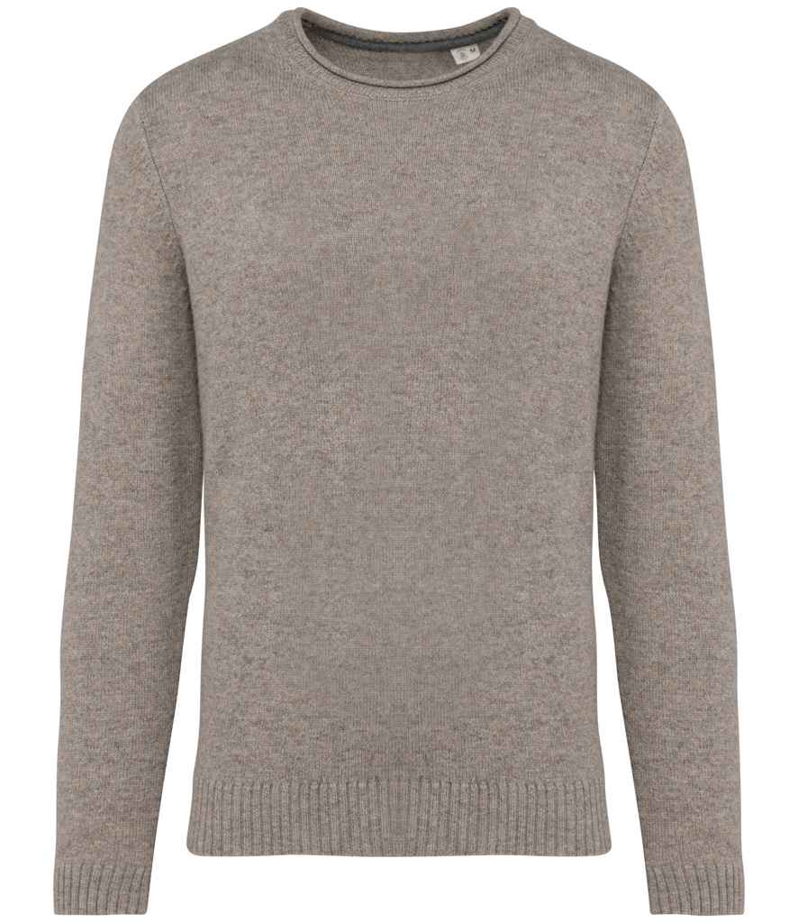 Ysbryd Brodorol Ymyl Raw Merino Siwmper Wlân