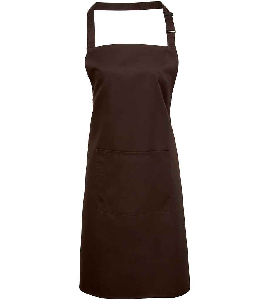 Ffedog Bib 'Colours' Premier gyda Phoced