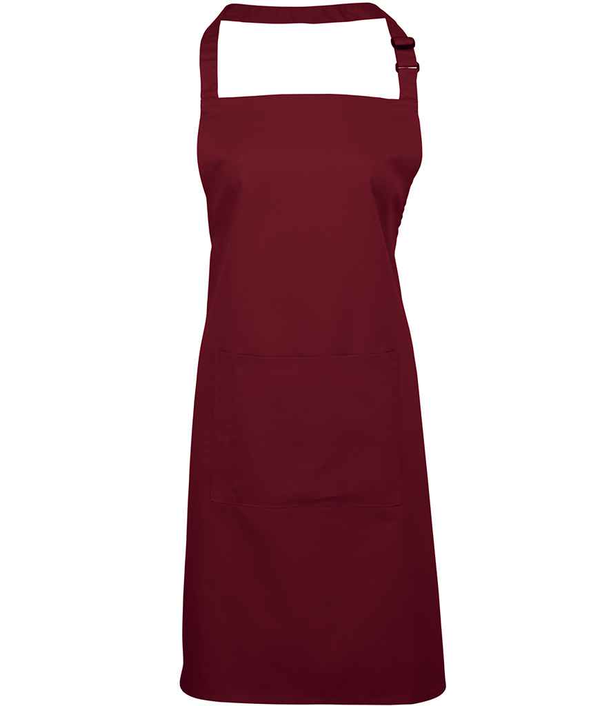 Ffedog Bib 'Colours' Premier gyda Phoced