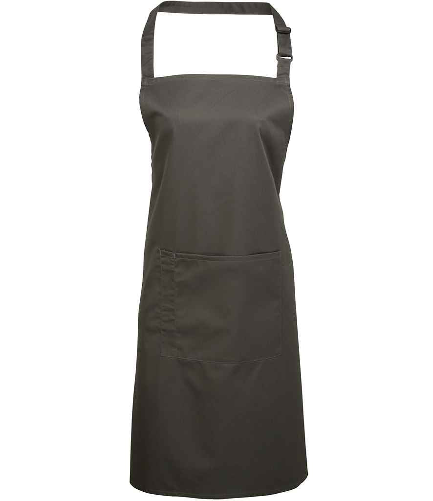 Ffedog Bib 'Colours' Premier gyda Phoced