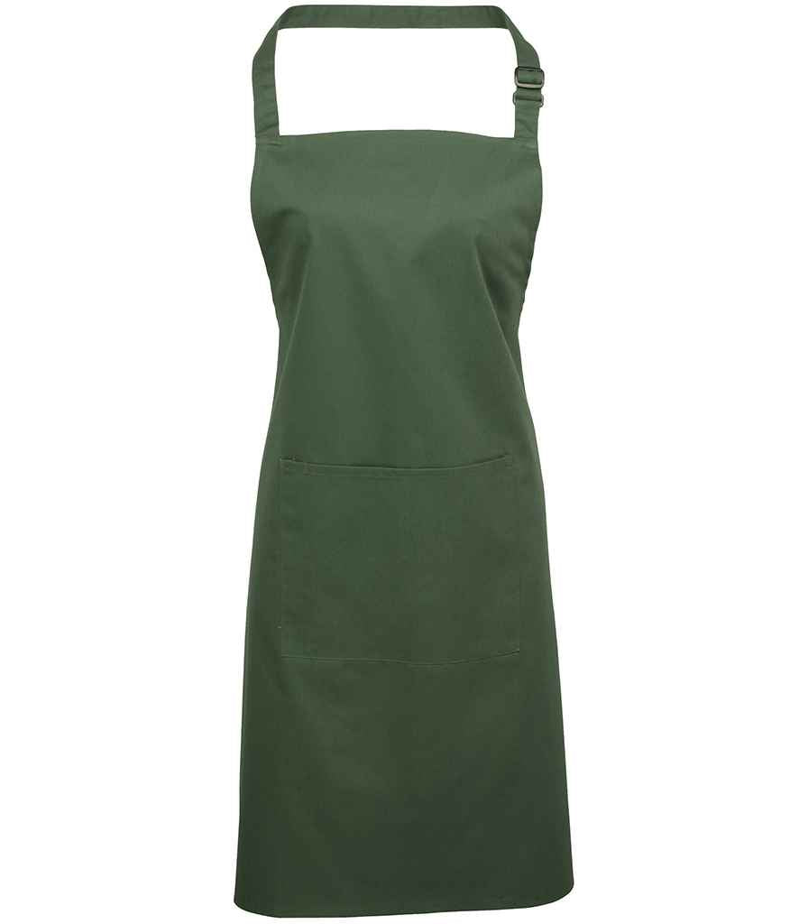 Ffedog Bib 'Colours' Premier gyda Phoced