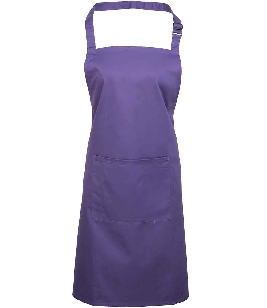 Ffedog Bib 'Colours' Premier gyda Phoced