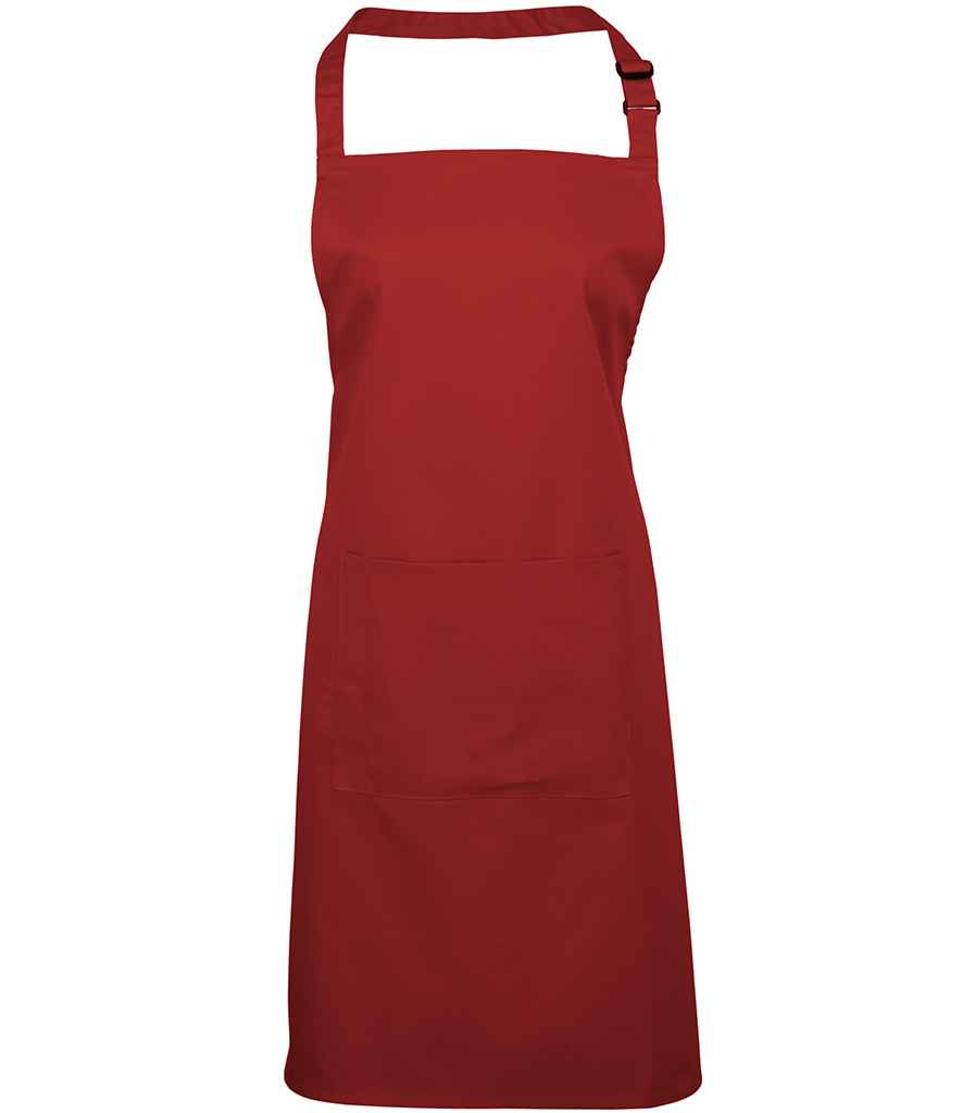 Ffedog Bib 'Colours' Premier gyda Phoced