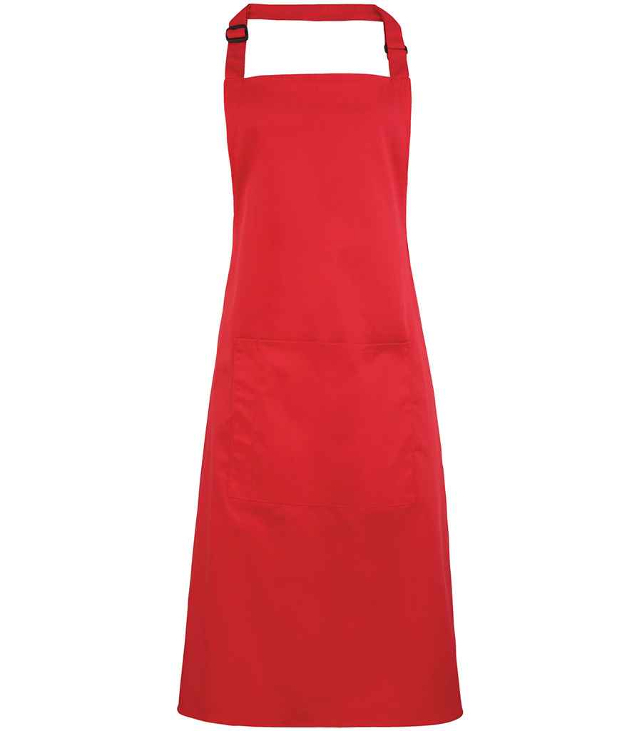 Ffedog Bib 'Colours' Premier gyda Phoced