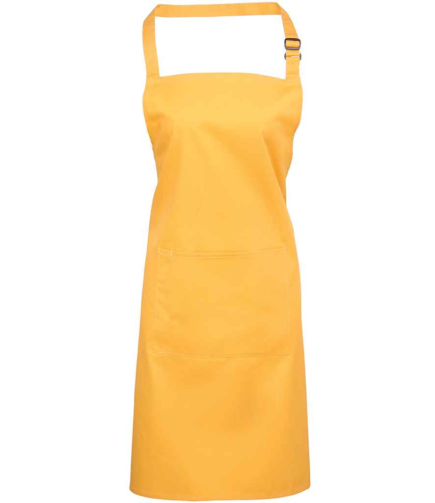 Ffedog Bib 'Colours' Premier gyda Phoced