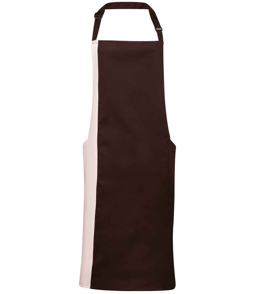 Ffedog Bib Cyferbynnedd Premier