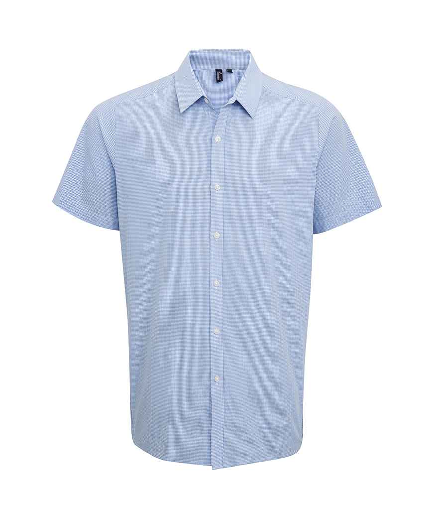 Crys Llewys Byr Premier Gingham