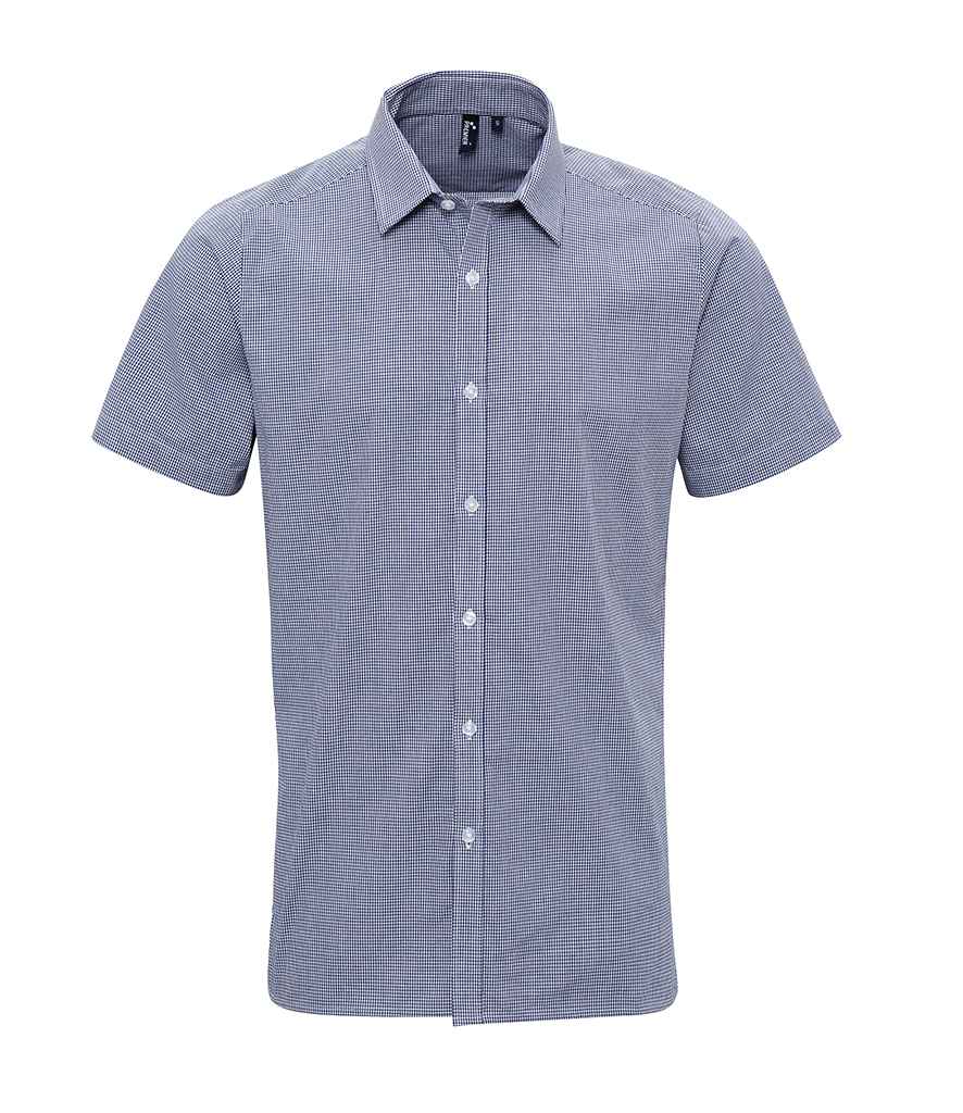 Crys Llewys Byr Premier Gingham