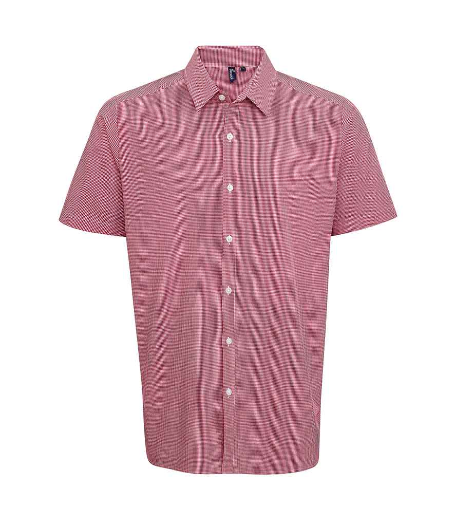 Crys Llewys Byr Premier Gingham