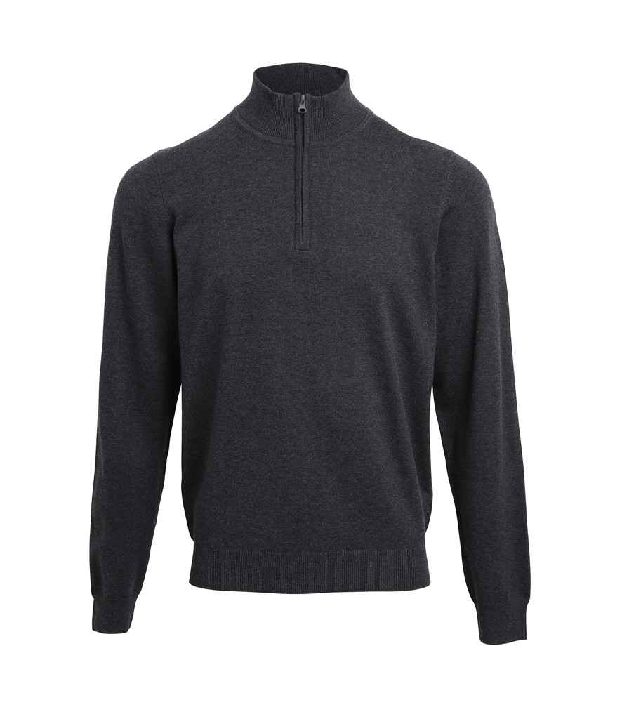 Siwmper Gwddf Zip Premier