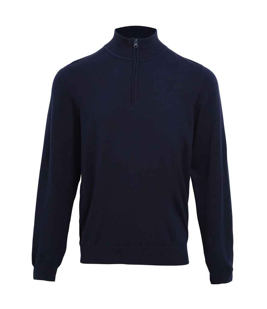 Siwmper Gwddf Zip Premier