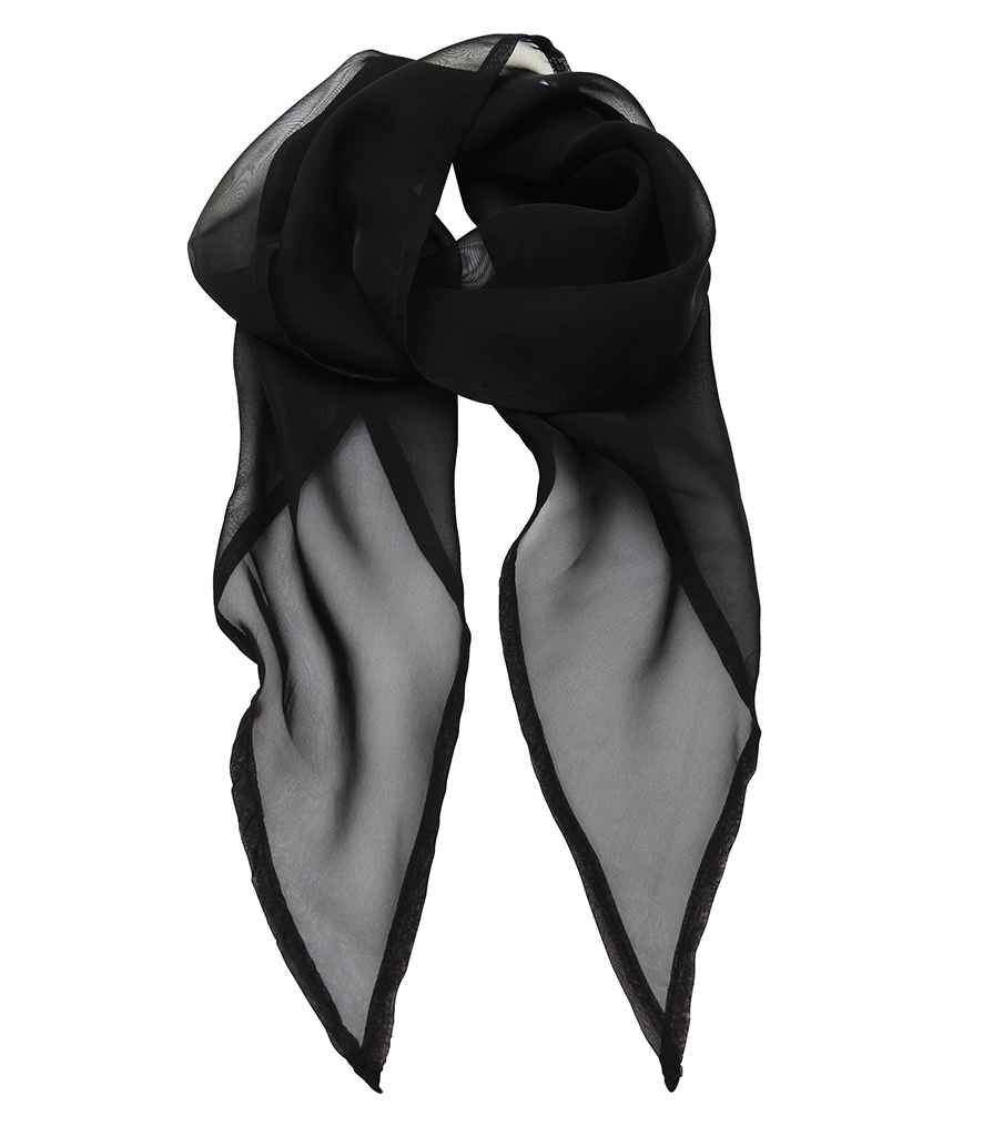 Sgarff Chiffon 'Lliwiau' Premier