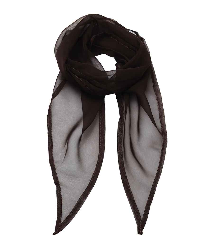 Sgarff Chiffon 'Lliwiau' Premier