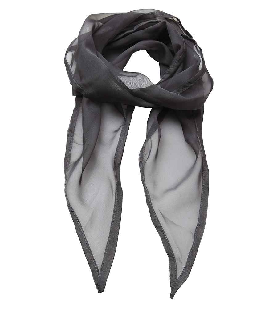 Sgarff Chiffon 'Lliwiau' Premier