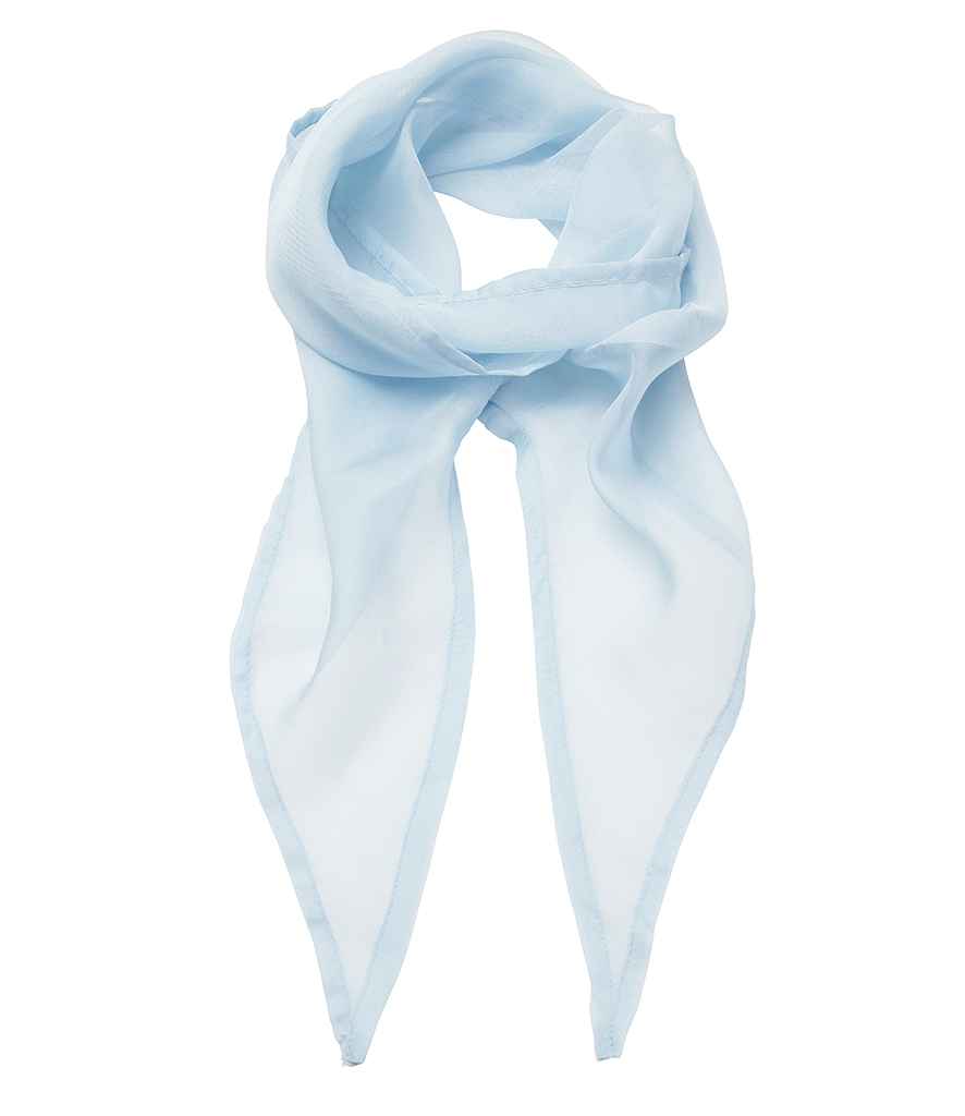 Sgarff Chiffon 'Lliwiau' Premier