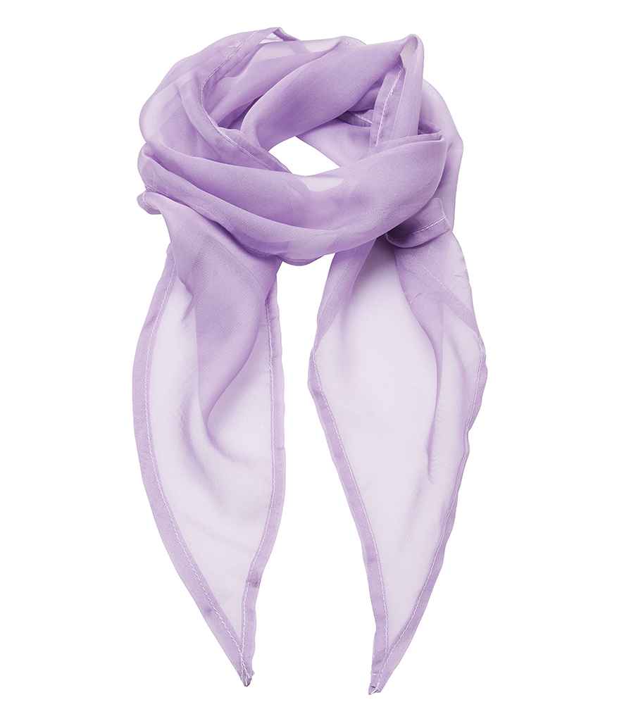 Sgarff Chiffon 'Lliwiau' Premier