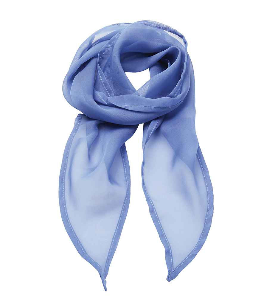 Sgarff Chiffon 'Lliwiau' Premier