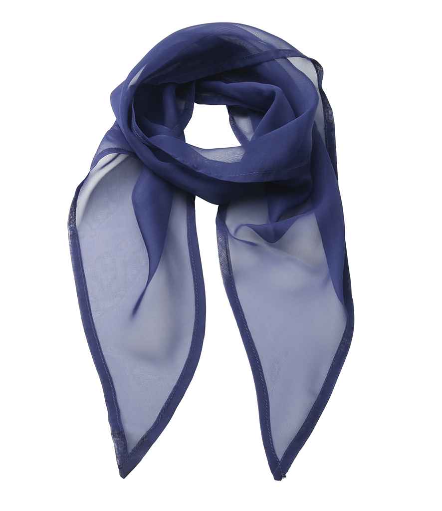 Sgarff Chiffon 'Lliwiau' Premier