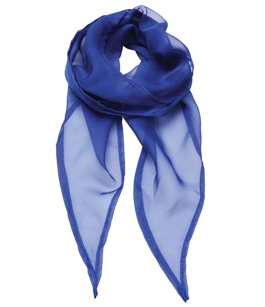 Sgarff Chiffon 'Lliwiau' Premier